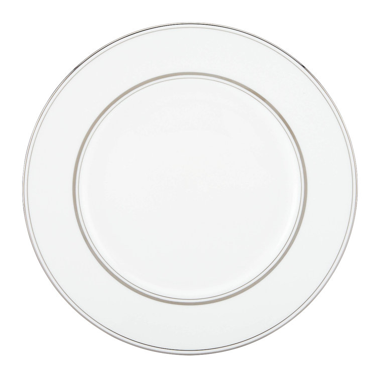 kate spade new york Library Lane Platinum 10.5" Bone China Dinner Plate